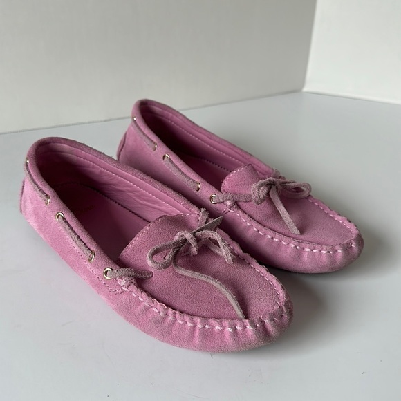 J Crew Driving Suede Moccasins Loafer Size 5 1/2 - Picture 3 of 12